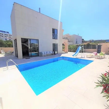 Paula With Private Pool Close To The And Strip Albufeira
